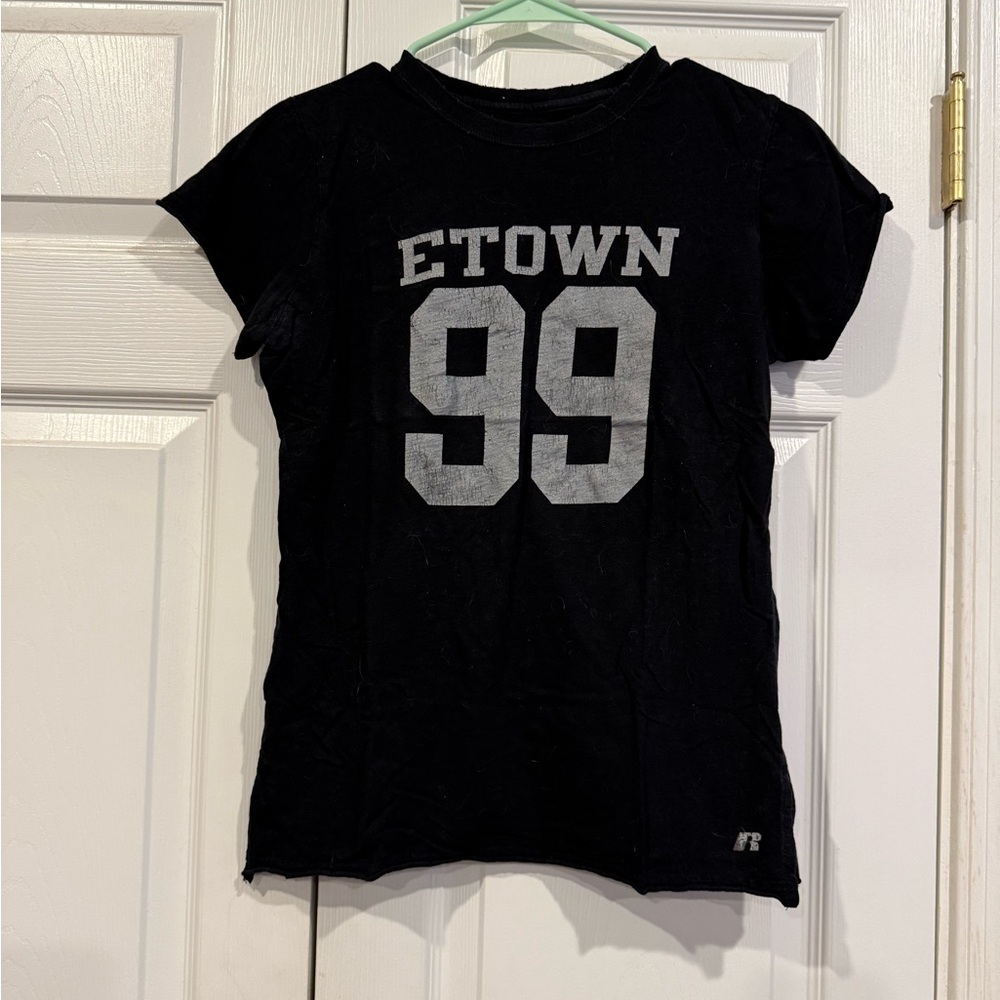 Russell Athletic Black and Gray ETOWN 99 Tee